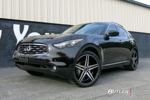 2013 Infiniti FX50 with Verde Parallax wheels