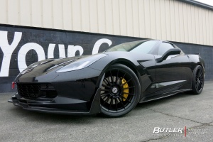 2016 Chevrolet Corvette with HRE FF15 wheels