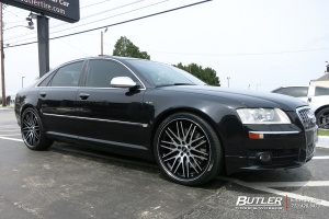 2008 Audi S8 with Lexani CVX 44 wheels