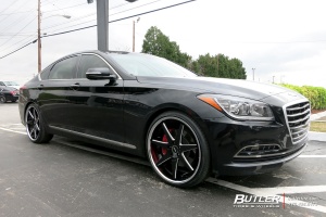 2016 Hyundai Genesis with Lexani R-Seventeen wheels