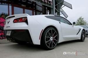 2016 Chevrolet Corvette with Cray Spider wheels