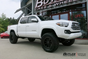 2016 Toyota Tacoma with Black Rhino Mint wheels
