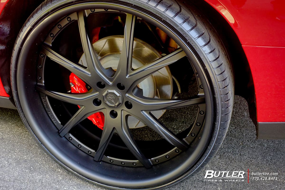 2014 Dodge Challenger with Lexani LF102 wheels