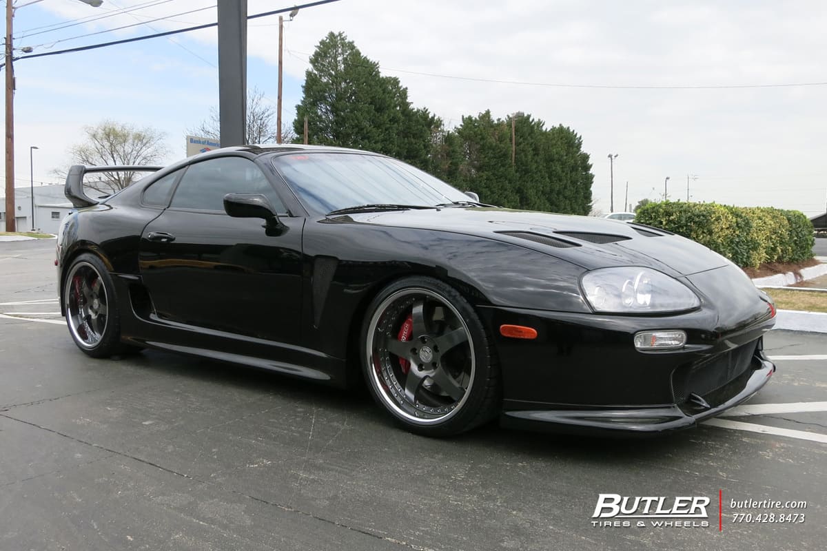 1996 Toyota Supra with IForged Aero wheels
