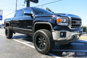 2015 GMC Sierra 2500HD with Black Rhino Sierra wheels