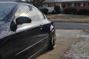 2004 Infiniti G35 with 19x9.5 Volk GT-S wheels