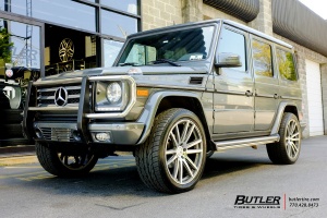 2014 Mercedes-Benz G-Class with TSW Gatsby wheels