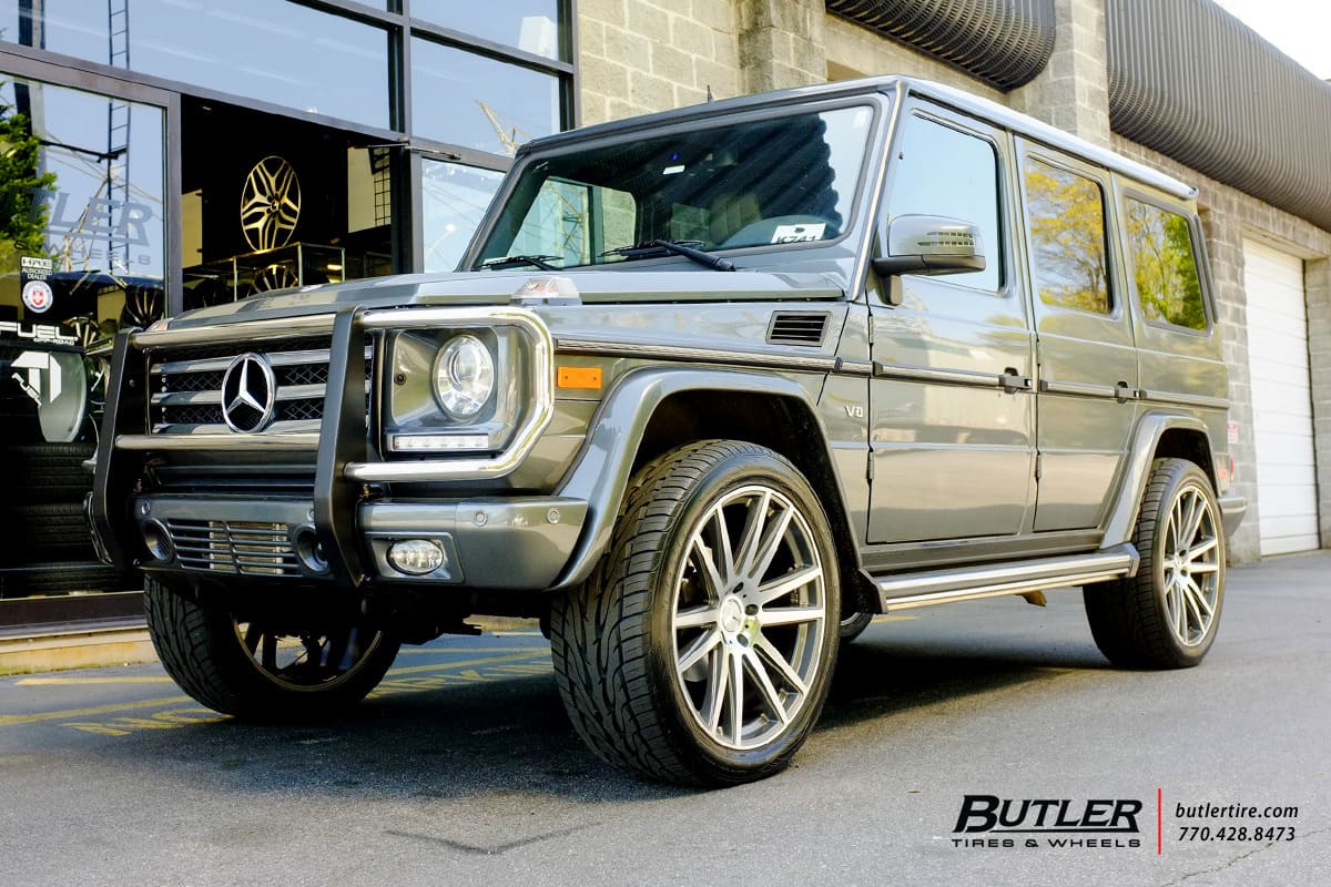 2014 Mercedes-Benz G-Class with TSW Gatsby wheels