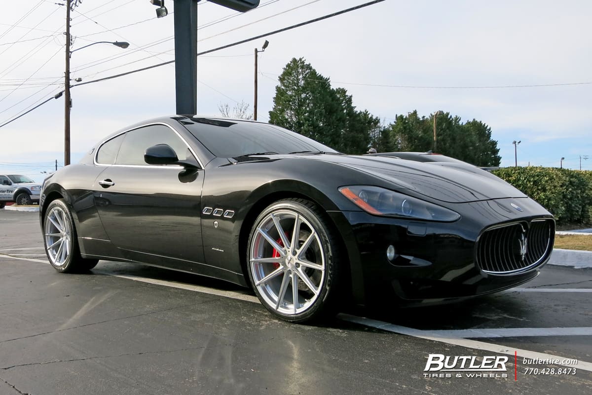2013 Maserati GranTurismo with TSW Bathurst wheels