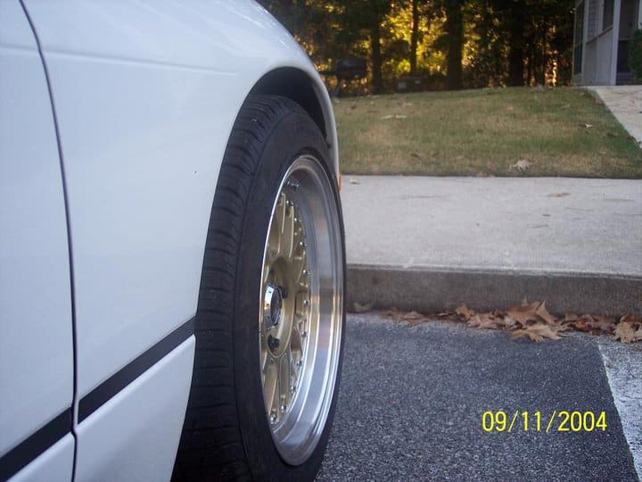 1993 Nissan S13 with 16x8 XXR 521 wheels