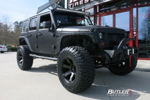 2012 Jeep Wrangler with Fuel Beast wheels