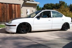 1995 Dodge Neon with 16x7 chevy beretta gtz wheels