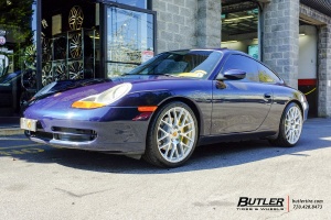 2003 Porsche 911 with Victor Innsbruck wheels