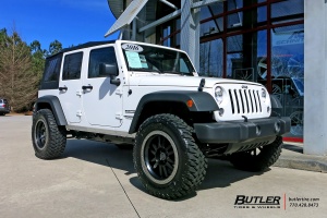 2015 Jeep Wrangler with Black Rhino Tanay wheels