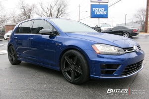 2015 Volkswagen Golf with TSW Ascent wheels