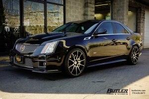 2014 Cadillac CTS-V with Savini BM12 wheels