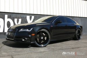 2015 Audi A7 with TSW Mirabeau wheels