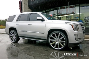 2015 Cadillac Escalade with DUB Shot Calla wheels