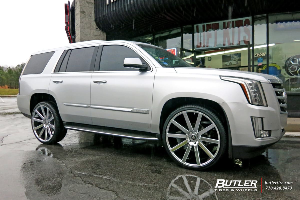 2015 Cadillac Escalade with DUB Shot Calla wheels