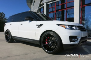 2015 Land Rover Range Rover with Lexani R-twelve wheels