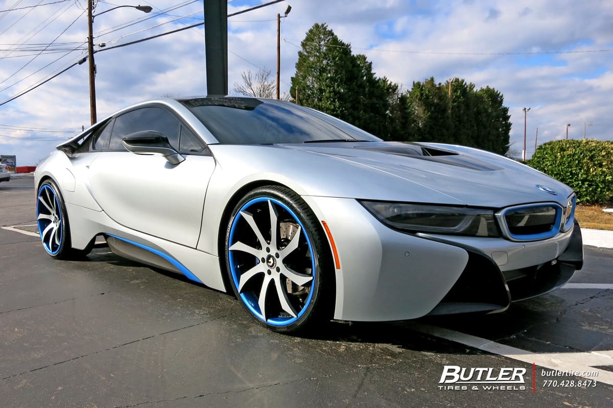 2015 BMW i8 with Forgiato Fondare ECL wheels