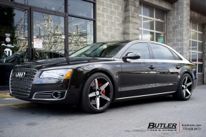 2010 Audi A8 with Savini BM11 wheels