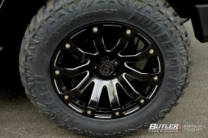 2014 Jeep Wrangler Unlimited with Black Rhino Selkirk wheels