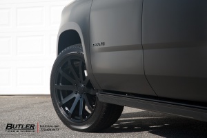 2015 GMC Yukon with Black Rhino Traverse wheels