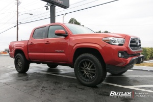 2015 Toyota Tacoma with Black Rhino Tanay wheels