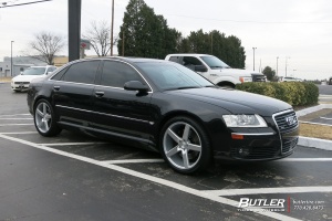 2007 Audi A8 with Niche Milan wheels