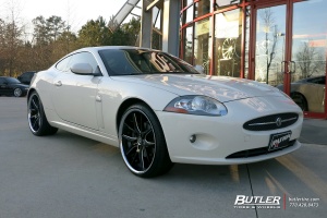 2008 Jaguar XK with Lexani R-twelve wheels