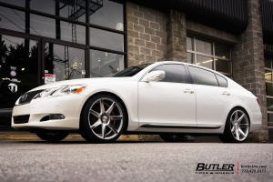 2014 Lexus GS 350 with Vossen CV7 wheels