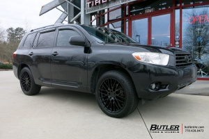 2010 Toyota Highlander with TSW Max wheels