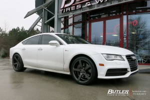 2014 Audi A7 with Vossen CV3-R wheels