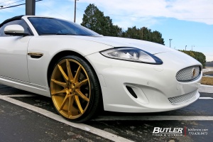 2012 Jaguar XK with Savini BM12 wheels