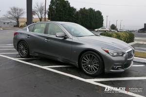 2015 Infiniti Q50 with Vossen VFS2 wheels