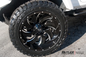 2014 Jeep Wrangler with Fuel Cleaver wheels