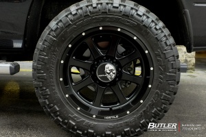 2014 RAM 3500 with Hostile Exile wheels