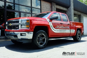 2015 Chevrolet Silverado 2500HD with Grid Off-Road GD4 wheels