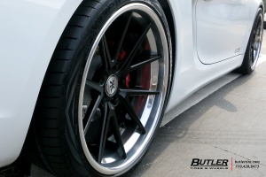 2015 Porsche Cayman with Rennen R55X wheels