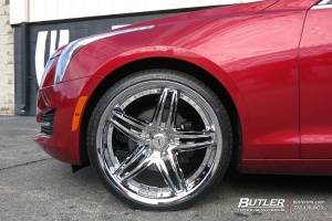2015 Cadillac ATS with Status Haze wheels