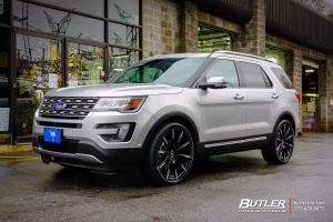 2016 Ford Explorer with Lexani CSS-15 wheels