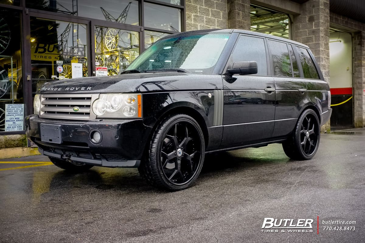 2009 Land Rover Range Rover with Asanti AF164 wheels