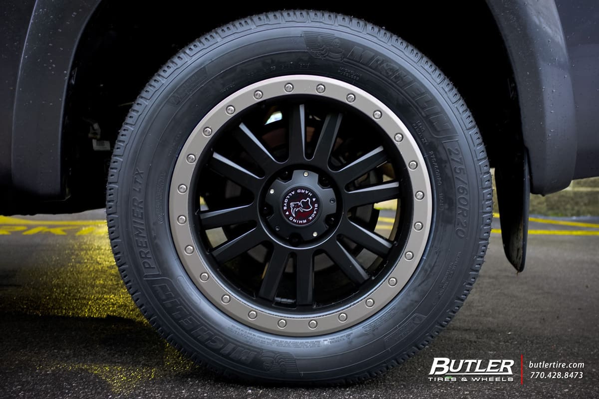 2013 Toyota Tundra with Black Rhino Tanay wheels