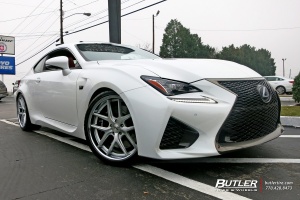 2015 Lexus RC F with TSW Portier wheels