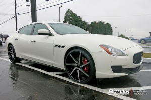 2015 Maserati Quattroporte with Lexani CSS7 wheels