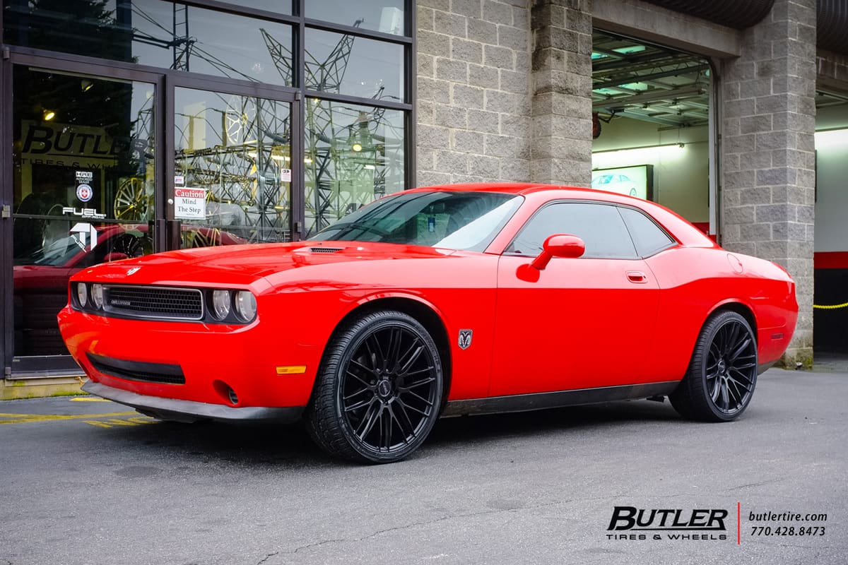 2014 Dodge Challenger with Savini BM13 wheels