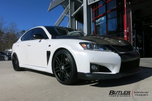 2014 Lexus IS-F with TSW Rouen wheels