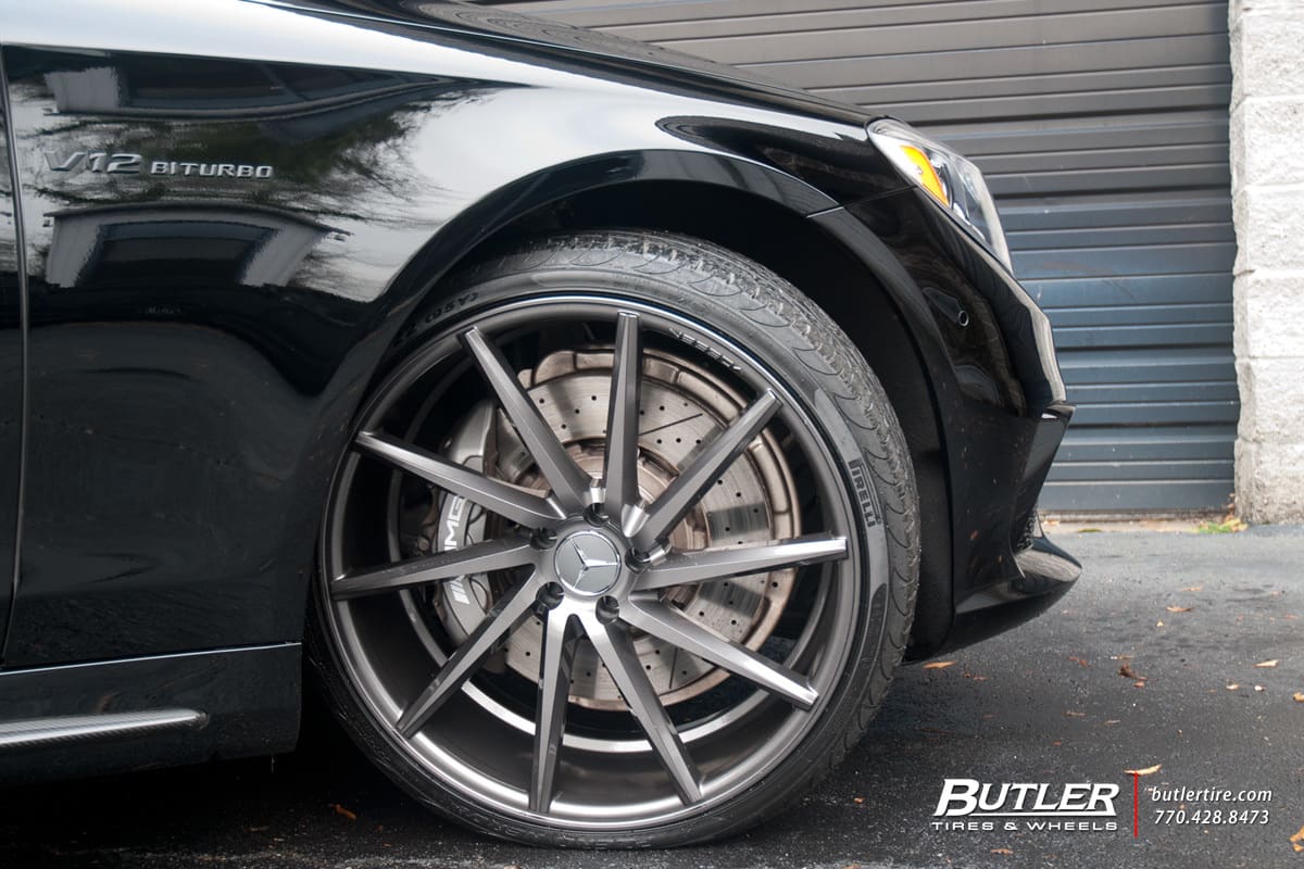 2015 Mercedes-Benz S-Class with Vossen CVT wheels