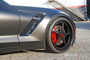 2015 Chevrolet Corvette with Forgiato Quinto wheels